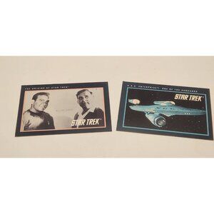 1991 Impel Star Trek 25th Anniversary trading cards featuring William Shatner a